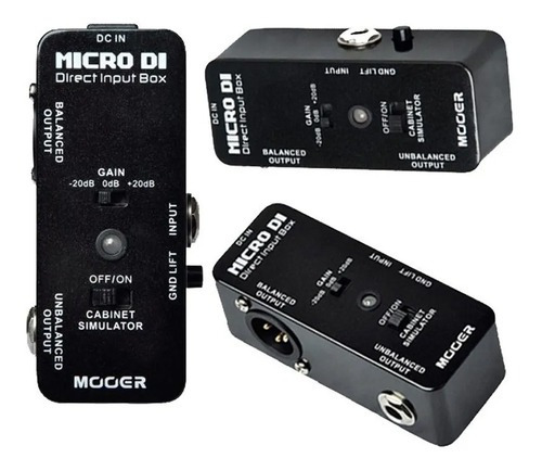 Pedal Mooer Direct Box Micro Di Full