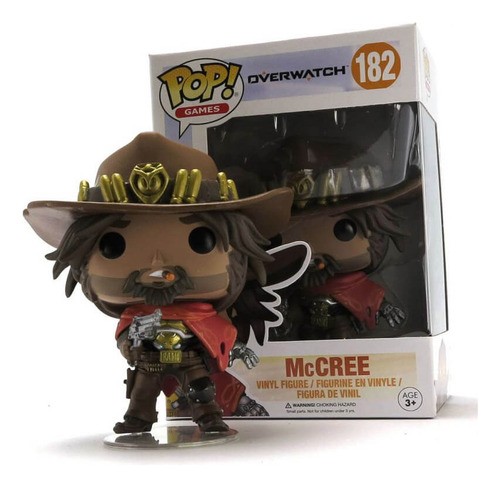 Funko Pop! Mccree # 182 Overwatch Games