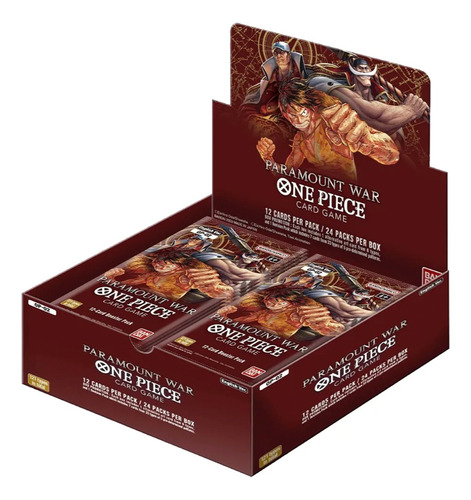 One Piece Tcg Paramount War Booster Box Op-02 Ingles Op2