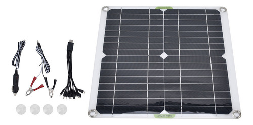 Panel De Energía Solar Portátil 200w 5v Impermeable Ligero