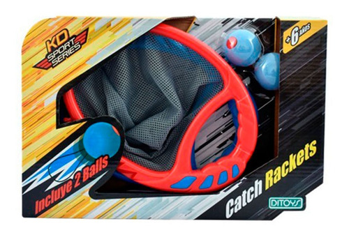 Juego De Raquetas Catch Rackets Original Ditoys 