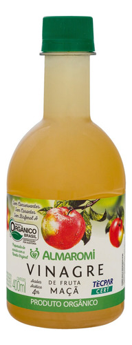 Almaromi Vinagre De Maçã Orgânico Almaromi Frasco 400ml