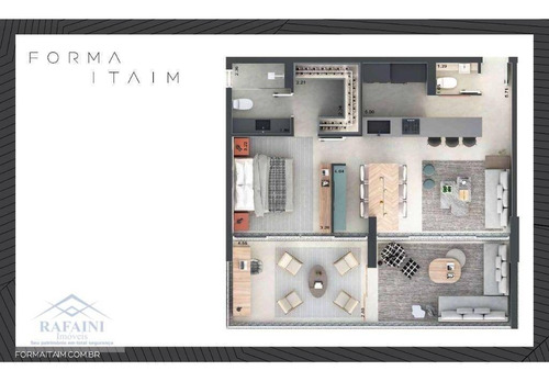 Imagem 10 de 30 de Studio Pronto Para Morar Com 1 Dormitório À Venda, 49 M² Por R$ 958.589 - Itaim Bibi - São Paulo/sp - St0024
