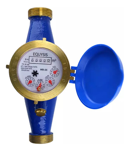 Medidor Mca Equysis / Mb De Bronce Dn20 Chorro Múltiple
