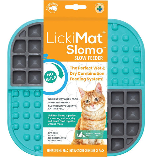 Lickimat Slomo, Cat Slow Feeder Para Reducir El Aburrimiento