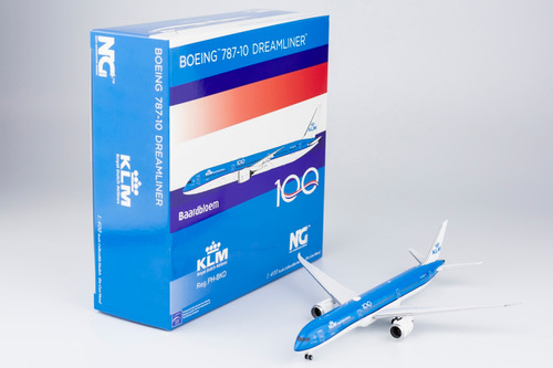 Avion Boeing 787 10 Klm 100 Años Ph-bkd Ng Model 1:400