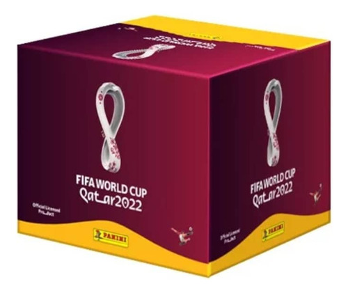 Caja  Barajitas Mundial Fútbol Qatar 2022 104 Sobres