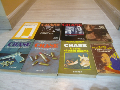 Lote X 8 James Hadley Chase. También Por Unidad (Usado)
