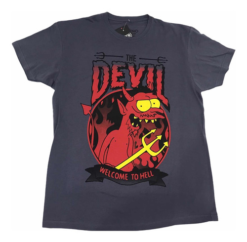 Playera Obzeno The Devil Simpson ¡envío Gratis!