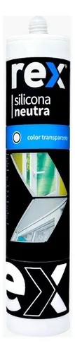Silicona Neutra Transparente Caja X 12 U. 
