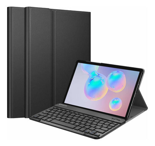 Funda Con Teclado Para Samsung Tab S6, Fintie Negra