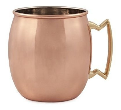 Verdadero Moscow Mule: Taza De Cóctel De Cobre, 2 Pack, Un T