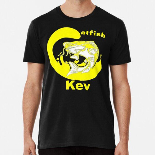 Remera Bagre Kev Amarillo Algodon Premium