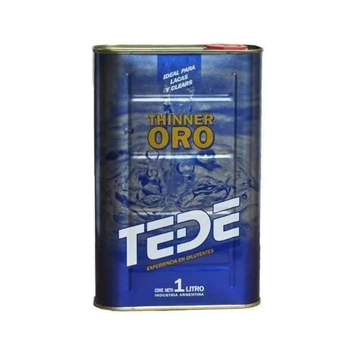 Thinner Tede Sello De Oro 4 Litros Pintumm