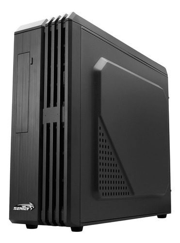 Imagen 2 de 10 de Gabinete Pc Gamer Slim Sentey Fuente 600w Atx Matx Usb 3.0