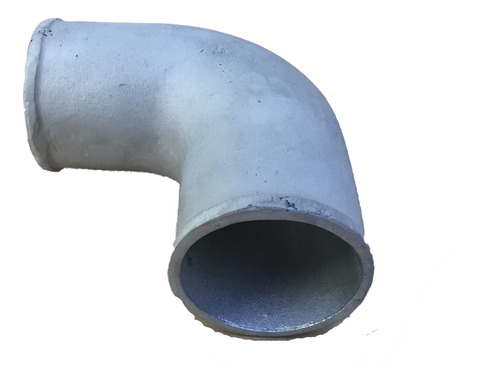 Curva/tubo De Alumínio 3 Polegadas 90º P/ Pressurização