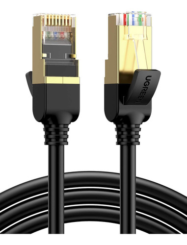 Cabo De Rede Lan Cat7 Ugreen F/ftp Ethernet Gigabit 2 Metros
