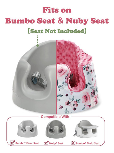 Funda De Asiento Compatible Con Asiento Bumbo Y Asiento Nuby