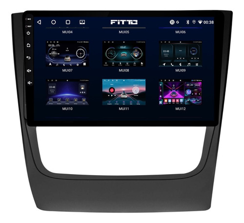 Multimidia Vw Gol G6 Voyage Android 14 2gb 64gb Carplay 9p