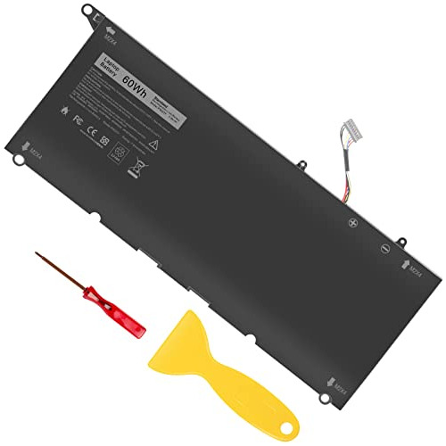 Batería Asuncell 60wh Pw23y Para Dell Xps 13 9360 Serie 0rnp