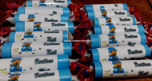 Candy Bar Pocoyo - 30 Chicos/ 90 Golosinas Personalizadas!!!