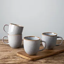 Comprar  Tazas De Café Amorarc De 12 Oz, Juego De 4 Tazas De Café De