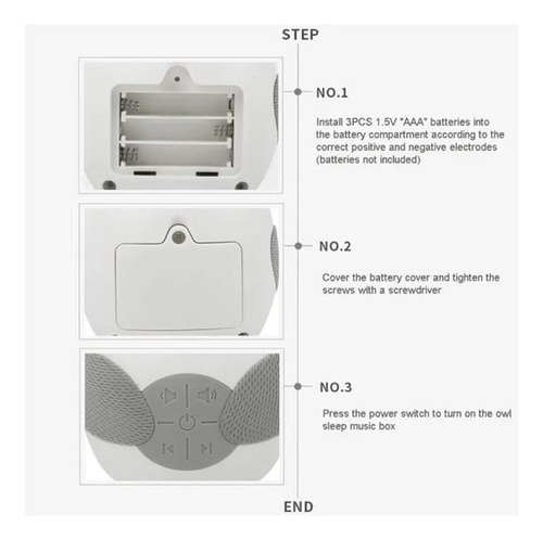 Dispositivo De Sueño De Sonido Blanco Para Bebésl