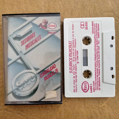 Artistas Varios - Susurros Musicales (cassette Argentina)