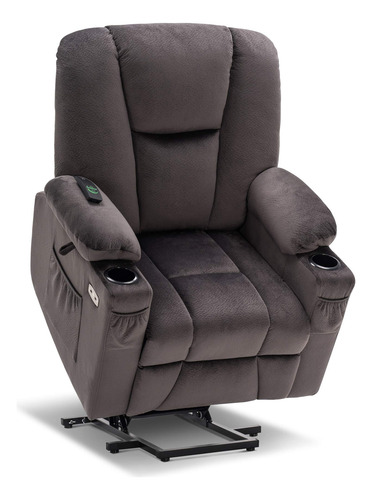 Mcombo Silla Reclinable Power Lift Con Reposapiés Extendido
