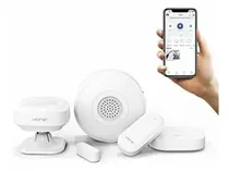 Comprar Sistema Seguridad Hogar 4 En 1 Alarma Hub Sensores App Alexa