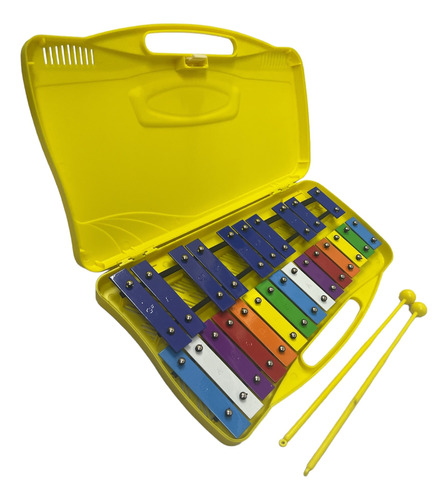 Metalofono Xilofono Cromatico 25 Notas Deviser Glockenspiel