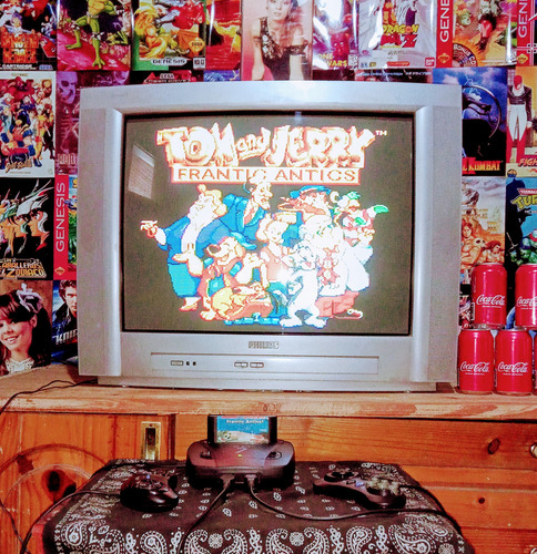 Cartucho De Sega Tom & Jerry (Usado)