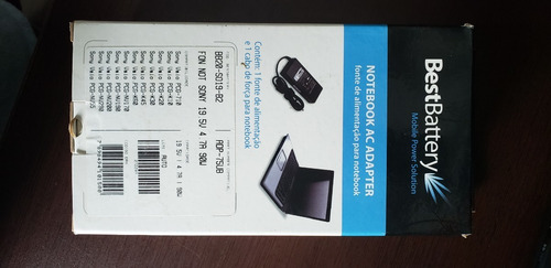 Fonte Carregador Notebook Sony Bb20-so19-b2 - Bestbattery