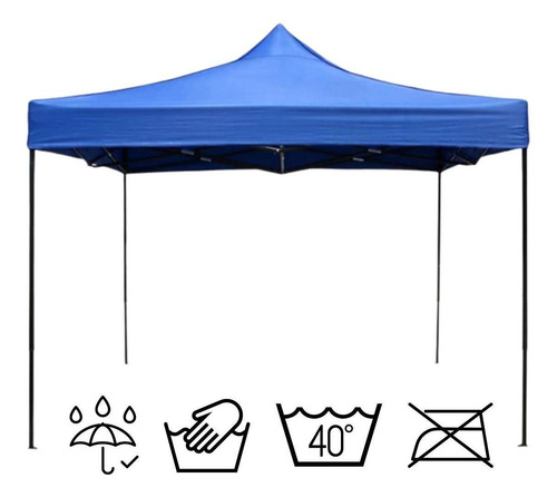 Imagen 4 de 7 de Toldo Araña Plegable 3x3 Impermeable