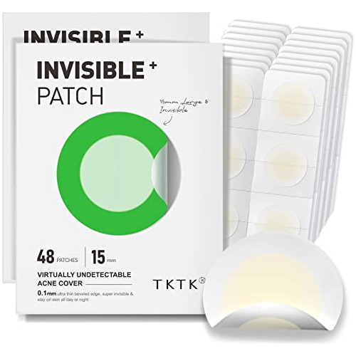 Tktk Pimple Patches, 12mm Invisible Acne Patches For Kmbxb