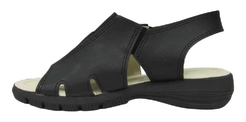 Sandalias Con El stico Negro Mujer 36 Al 41 4.999