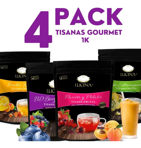 Tisana Frutal 4 Pack Bussines Gourmet Kg