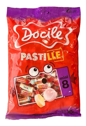 Pastillas Docile Mini 8 X 100 Unidades 385 Grs