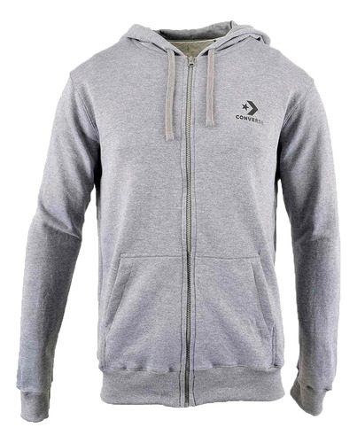 Campera Converse Lifestyle Hombre Nova Gris Melange Blw