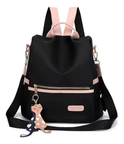 Bolsa Mochila Mujer Cierre Antirrobo Moda Juvenil