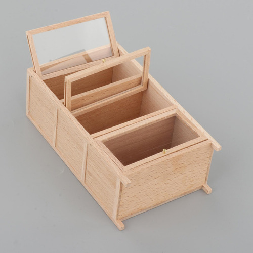 Estantería De Madera Para Casa De Muñecas 1/12,