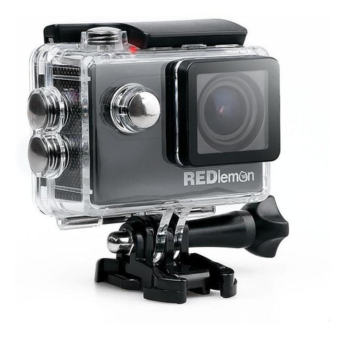 Videocámara Redlemon Action Cam 4K NTSC/PAL negra