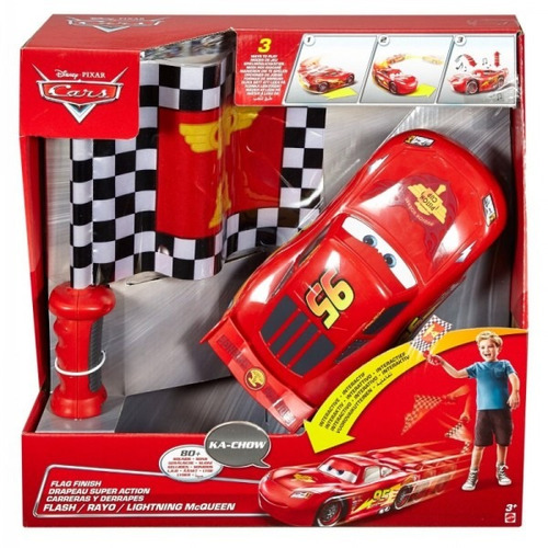 Cars Rayo Mcqueen Control Remoto Bandera - Envío Gratis