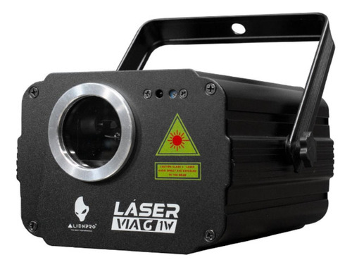 Láser Alien Pro Laser G 1w Verde 2000 Patrones/52mw/1w