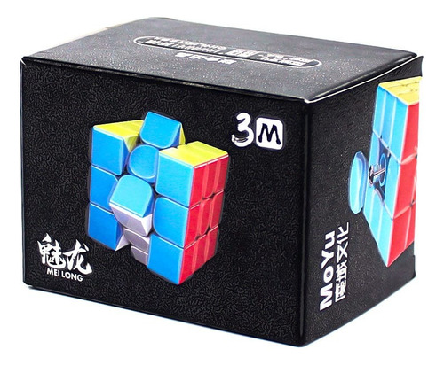 Cubo 3x3 Magnético Moyu Meilong 3m Base Gratis
