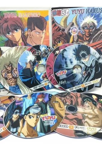 DVD Yu Yu Hakusho Completo Dublado - 30 Discos