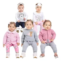 Comprar Kit Roupa Infantil Menina 5 Conjuntos Atacado 1234681012e14