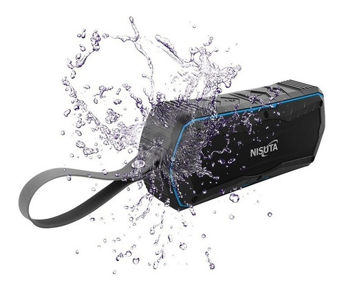 Parlante Bluetooth Resistente Al Agua Y Con Cargador Portátil De 4000mah Alta Calidad Nspa20b