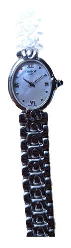 Reloj Tissot Bijou Mujer Fondo Nacar Cristal Zafiro