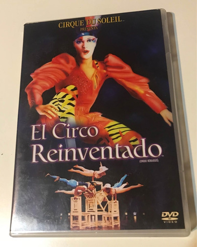 El Circo Reinventado Cirque Soleil Dvd Original Solo Envios 